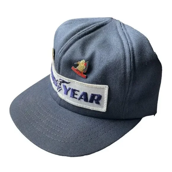 Swingster USA Made Good Year Goodyear Racing Hat SnapBack